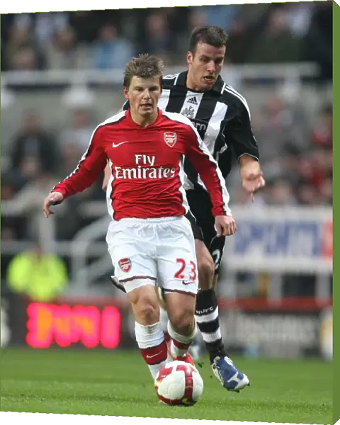 Andrey Arshavin (Arsenal) Steven Taylor (Newcastle)