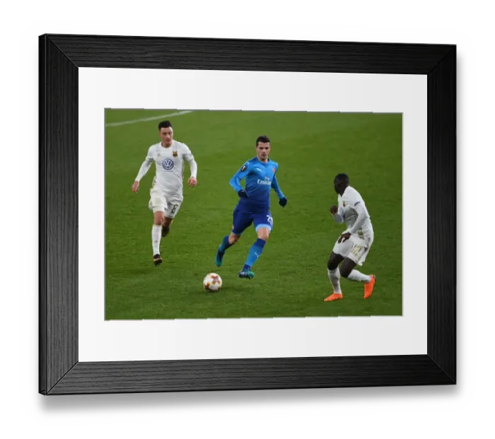 Framed Print : Granit Xhaka vs Jamie Hopcutt: Arsenal vs Östersunds FK, UEFA Europa League Showdown Framed Print : Granit Xhaka vs Jamie Hopcutt: Arsenal vs Östersunds FK, UEFA Europa League Showdown