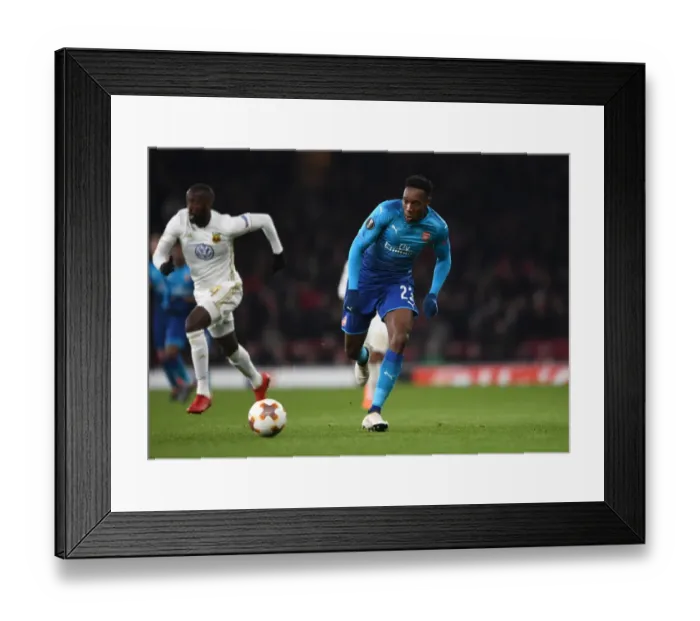 Framed Print : Danny Welbeck in Action: Arsenal vs Östersunds FK, UEFA Europa League 2017-18 Framed Print : Danny Welbeck in Action: Arsenal vs Östersunds FK, UEFA Europa League 2017-18