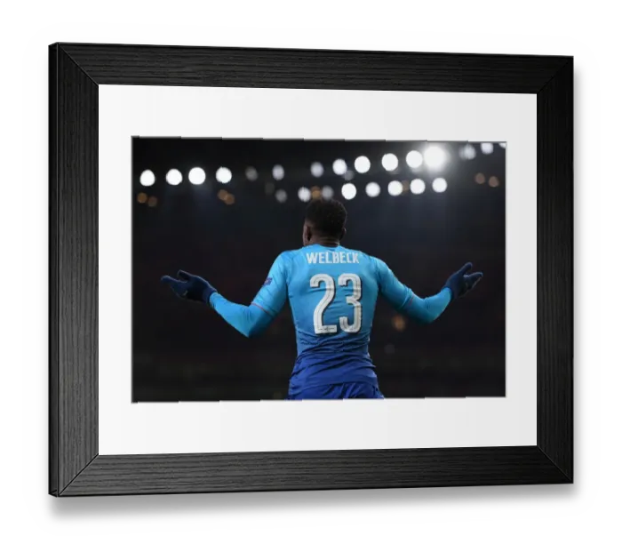 Framed Print : Danny Welbeck in Action: Arsenal vs Östersunds FK, Europa League 2017-18 Framed Print : Danny Welbeck in Action: Arsenal vs Östersunds FK, Europa League 2017-18