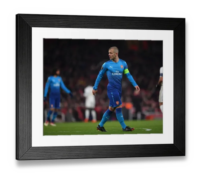 Framed Print : Jack Wilshere in Action: Arsenal vs Östersunds FK, UEFA Europa League 2017-18 Framed Print : Jack Wilshere in Action: Arsenal vs Östersunds FK, UEFA Europa League 2017-18