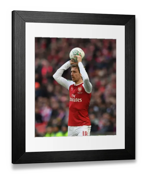 Framed Print : Nacho Monreal in Action: Arsenal vs Manchester City - Carabao Cup Final 2018 Framed Print : Nacho Monreal in Action: Arsenal vs Manchester City - Carabao Cup Final 2018