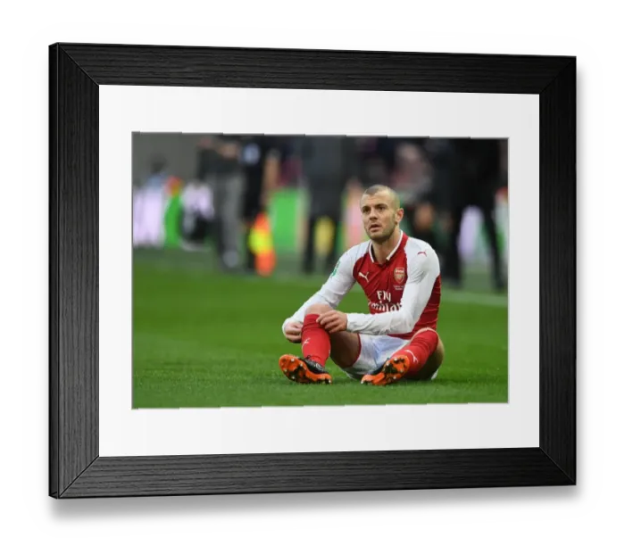 Framed Print : Jack Wilshere in Action: Arsenal vs Manchester City - Carabao Cup Final 2018 Framed Print : Jack Wilshere in Action: Arsenal vs Manchester City - Carabao Cup Final 2018
