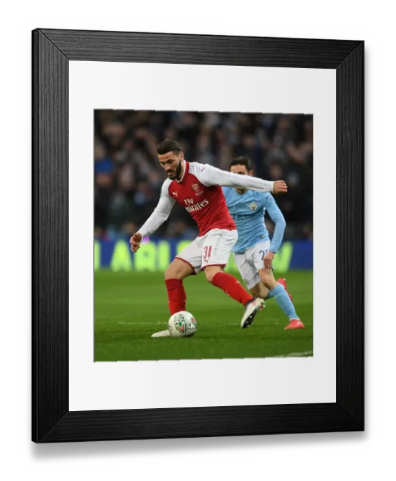 Framed Print : Sead Kolasinac in Action: Arsenal vs Manchester City - Carabao Cup Final 2018 Framed Print : Sead Kolasinac in Action: Arsenal vs Manchester City - Carabao Cup Final 2018