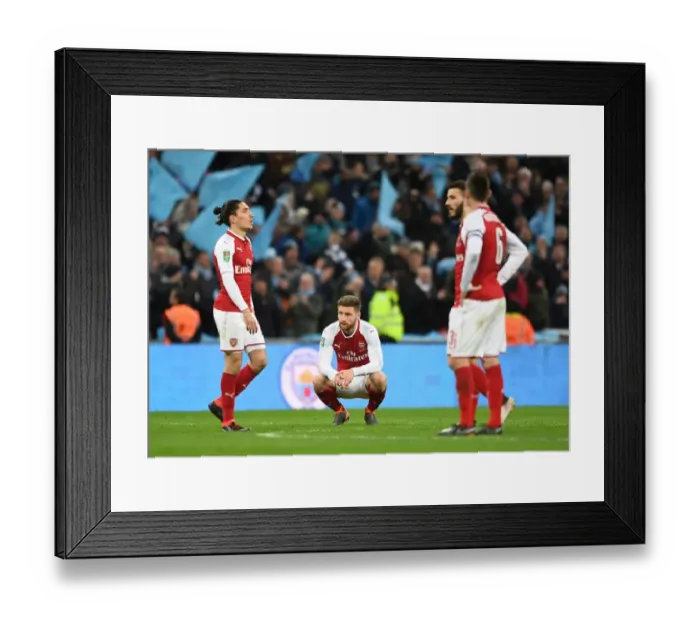 Framed Print : Shkodran Mustafi: Arsenal's Defensive Wall in Carabao Cup Final Against Manchester City Framed Print : Shkodran Mustafi: Arsenal's Defensive Wall in Carabao Cup Final Against Manchester City