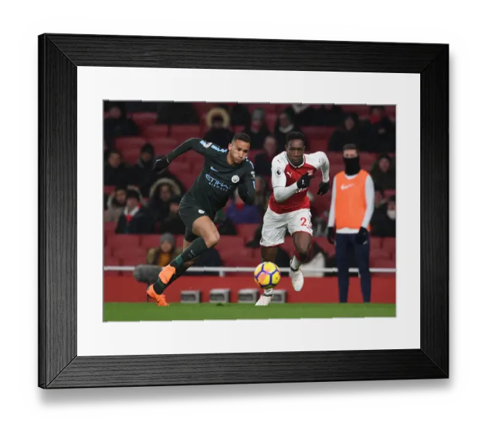 Framed Print : Arsenal vs Manchester City: Welbeck vs Danilo - Premier League Clash at Emirates Stadium Framed Print : Arsenal vs Manchester City: Welbeck vs Danilo - Premier League Clash at Emirates Stadium