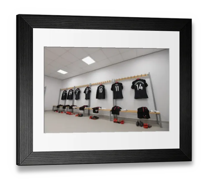 Framed Print : Arsenal: Pre-Match Preparations in the Changing Room (Brighton & Hove Albion vs Arsenal, Premier League) Framed Print : Arsenal: Pre-Match Preparations in the Changing Room (Brighton & Hove Albion vs Arsenal, Premier League)