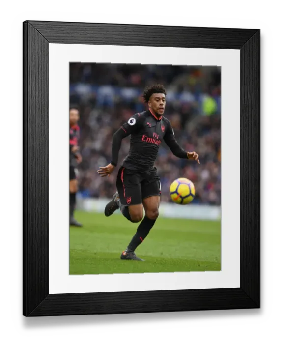Framed Print : Alex Iwobi in Action: Brighton & Hove Albion vs Arsenal, Premier League 2017-18 Framed Print : Alex Iwobi in Action: Brighton & Hove Albion vs Arsenal, Premier League 2017-18