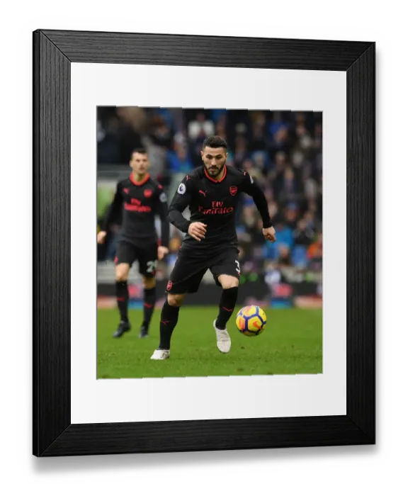 Framed Print : Sead Kolasinac in Action: Brighton & Hove Albion vs. Arsenal, Premier League 2017-18 Framed Print : Sead Kolasinac in Action: Brighton & Hove Albion vs. Arsenal, Premier League 2017-18
