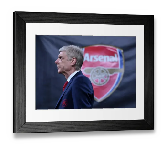Framed Print : Arsene Wenger: Arsenal Boss Awaits Europa League Showdown Against AC Milan Framed Print : Arsene Wenger: Arsenal Boss Awaits Europa League Showdown Against AC Milan