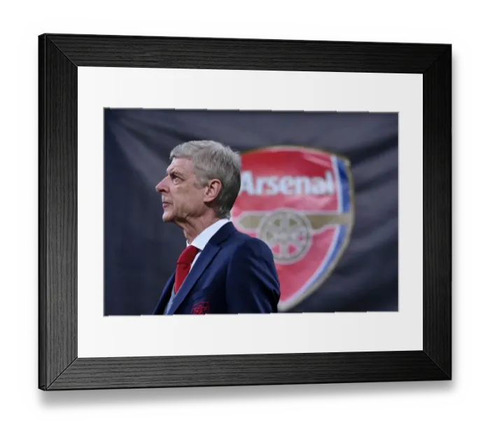 Framed Print : Arsene Wenger and Arsenal Face Off Against AC Milan in Europa League Showdown, 2017-18 Framed Print : Arsene Wenger and Arsenal Face Off Against AC Milan in Europa League Showdown, 2017-18