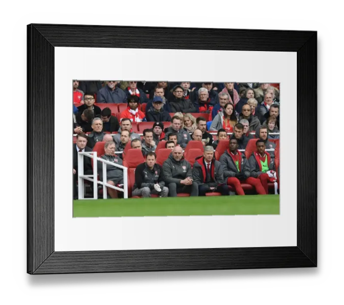 Framed Print : Arsene Wenger at the Emirates: Arsenal vs. Watford, Premier League 2017-18 Framed Print : Arsene Wenger at the Emirates: Arsenal vs. Watford, Premier League 2017-18