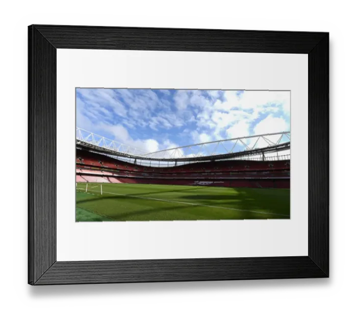 Framed Print : Arsenal vs Watford: Premier League Showdown at Emirates Stadium (2017-18)