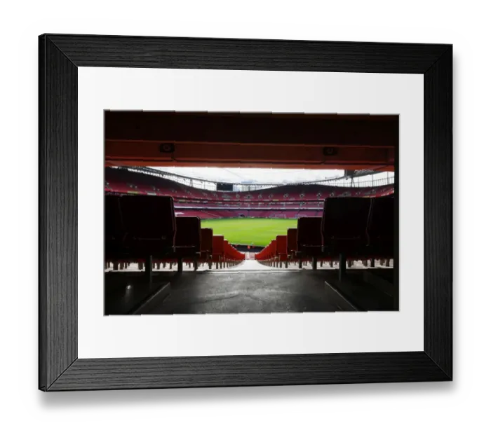 Framed Print : Arsenal vs Watford: Emirates Stadium, Premier League 2017-18