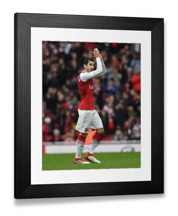 Framed Print : Mkhitaryan Bids Farewell: Arsenal v Watford, Premier League 2017-18 Framed Print : Mkhitaryan Bids Farewell: Arsenal v Watford, Premier League 2017-18