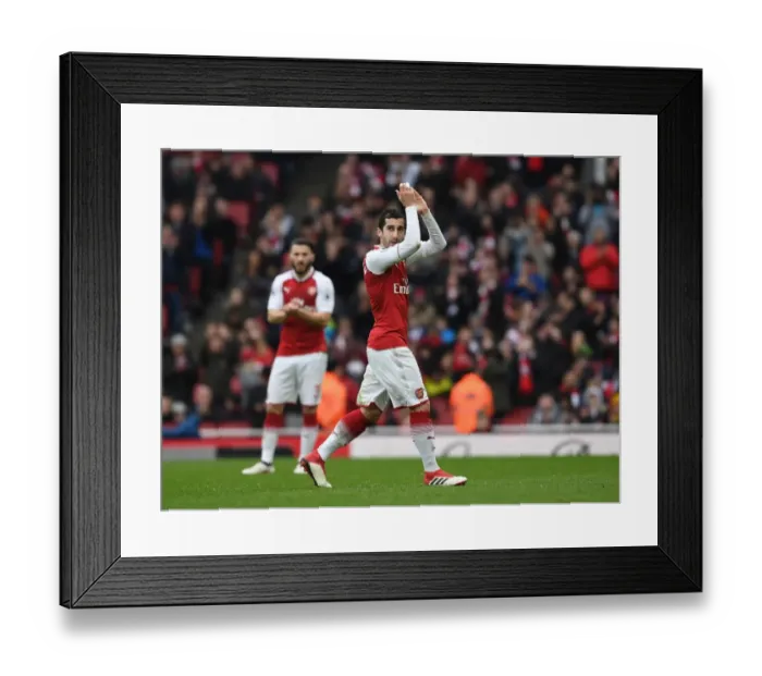 Framed Print : Mkhitaryan Bids Farewell: Arsenal vs. Watford, Premier League 2017-18 Framed Print : Mkhitaryan Bids Farewell: Arsenal vs. Watford, Premier League 2017-18