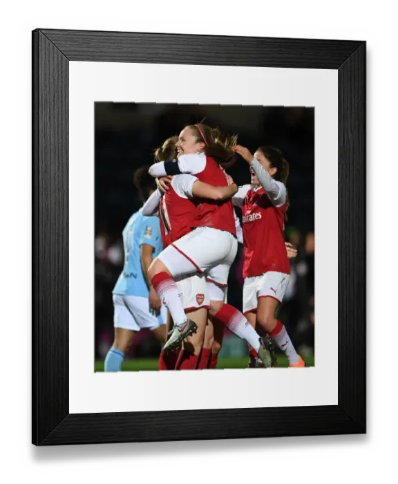 Framed Print : Unstoppable Duo: Miedema and Little Score for Arsenal Women in Continental Cup Final Against Manchester City Framed Print : Unstoppable Duo: Miedema and Little Score for Arsenal Women in Continental Cup Final Against Manchester City