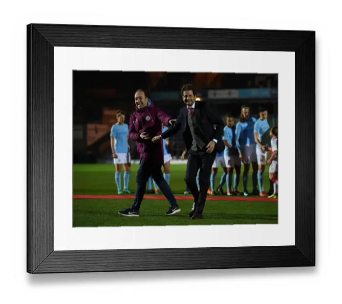 Framed Print : Montemurro vs. Cushing: A Titanic Clash in the FA WSL Continental Cup Final Framed Print : Montemurro vs. Cushing: A Titanic Clash in the FA WSL Continental Cup Final