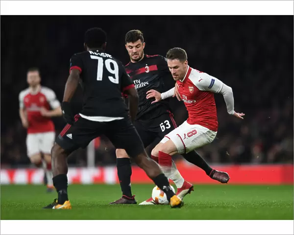 Arsenal vs AC Milan: Ramsey Stands Firm Against Cutrone and Kessie in Europa League Showdown