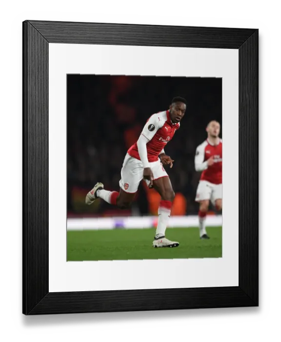 Framed Print : Danny Welbeck in Action: Arsenal vs AC Milan, UEFA Europa League 2018 Framed Print : Danny Welbeck in Action: Arsenal vs AC Milan, UEFA Europa League 2018