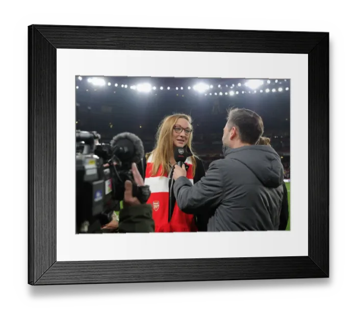 Framed Print : Louise Quinn at Arsenal Women's Half-Time: Arsenal v AC Milan, UEFA Europa League 2018 Framed Print : Louise Quinn at Arsenal Women's Half-Time: Arsenal v AC Milan, UEFA Europa League 2018