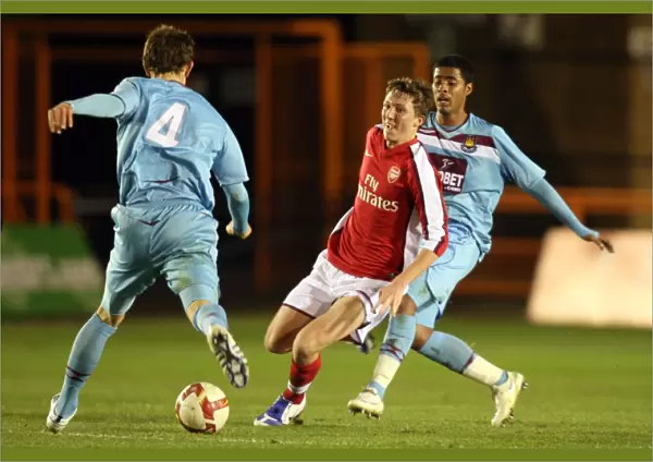 Luke Ayling (Arsenal) Oliver Lee and Ahmed Abdulla (West Ham)
