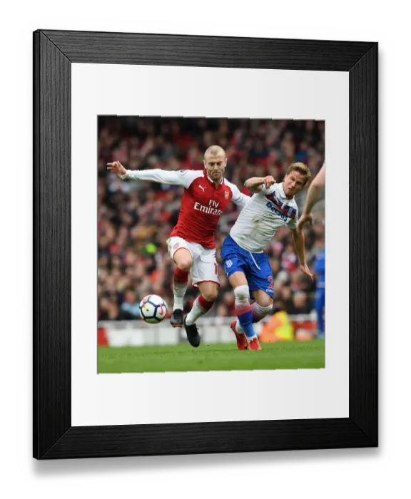 Framed Print : Arsenal vs Stoke City: Wilshere vs Bauer - Premier League Clash at Emirates Stadium Framed Print : Arsenal vs Stoke City: Wilshere vs Bauer - Premier League Clash at Emirates Stadium