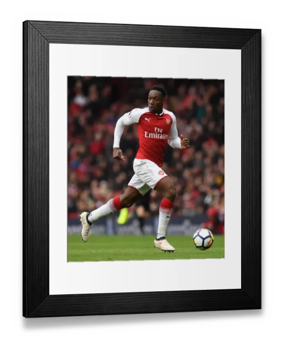 Framed Print : Danny Welbeck (Arsenal). Arsenal 3: 0 Stoke City. Premier League. Emirates Stadium, 1 / 4 / 18 Framed Print : Danny Welbeck (Arsenal). Arsenal 3: 0 Stoke City. Premier League. Emirates Stadium, 1 / 4 / 18