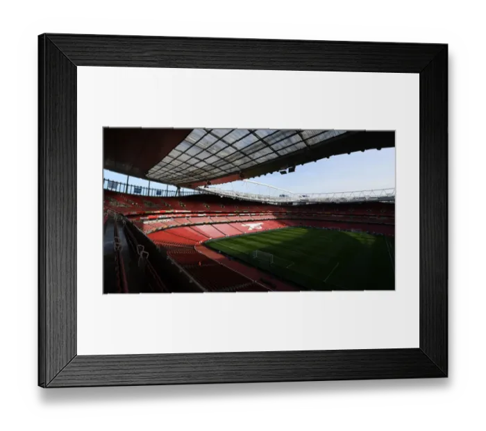 Framed Print : Arsenal vs CSKA Moskva: Europa League Quarterfinal at Emirates Stadium, London