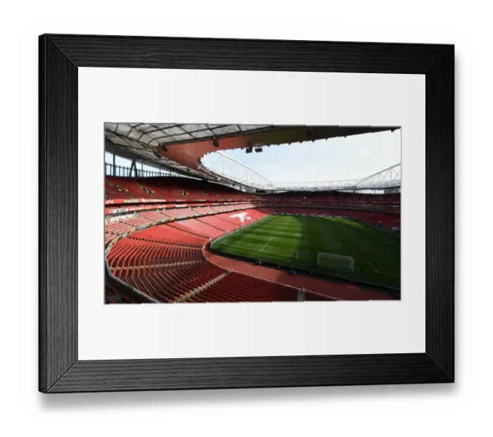 Framed Print : Arsenal vs CSKA Moskva: Europa League Quarterfinal at Emirates Stadium, London