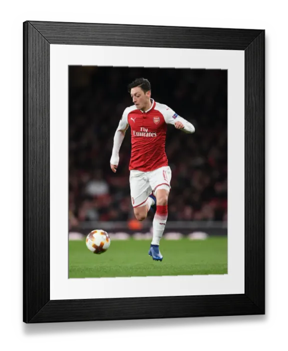 Framed Print : Mesut Ozil in Action: Arsenal vs CSKA Moscow, UEFA Europa League Quarterfinal Framed Print : Mesut Ozil in Action: Arsenal vs CSKA Moscow, UEFA Europa League Quarterfinal