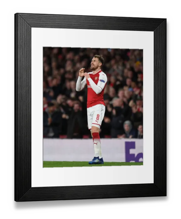 Framed Print : Aaron Ramsey's Double: Arsenal's Europa League Quarterfinal Victory over CSKA Moscow (April 2018) Framed Print : Aaron Ramsey's Double: Arsenal's Europa League Quarterfinal Victory over CSKA Moscow (April 2018)