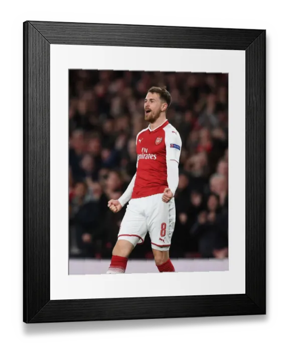 Framed Print : Aaron Ramsey's Double: Arsenal's Europa League Quarterfinal Triumph Over CSKA Moscow (April 2018) Framed Print : Aaron Ramsey's Double: Arsenal's Europa League Quarterfinal Triumph Over CSKA Moscow (April 2018)
