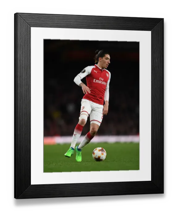 Framed Print : Hector Bellerin in Action: Arsenal vs CSKA Moskva, UEFA Europa League Quarterfinals Framed Print : Hector Bellerin in Action: Arsenal vs CSKA Moskva, UEFA Europa League Quarterfinals