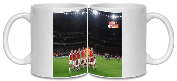 Arsenal team. Arsenal 4: 1 CSKA Moscow. UEFA Europa League. Quarter Final 1st Leg