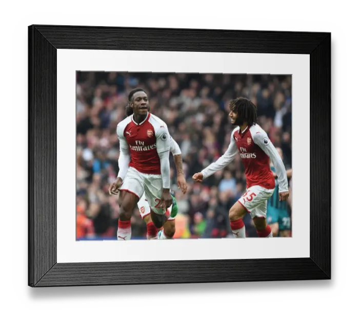 Framed Print : Celebrating Victory: Welbeck and Elneny's Goal Connection (Arsenal vs Southampton, 2017-18) Framed Print : Celebrating Victory: Welbeck and Elneny's Goal Connection (Arsenal vs Southampton, 2017-18)