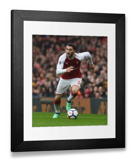 Framed Print : Sead Kolasinac in Action: Arsenal vs Southampton, Premier League 2017-18 Framed Print : Sead Kolasinac in Action: Arsenal vs Southampton, Premier League 2017-18