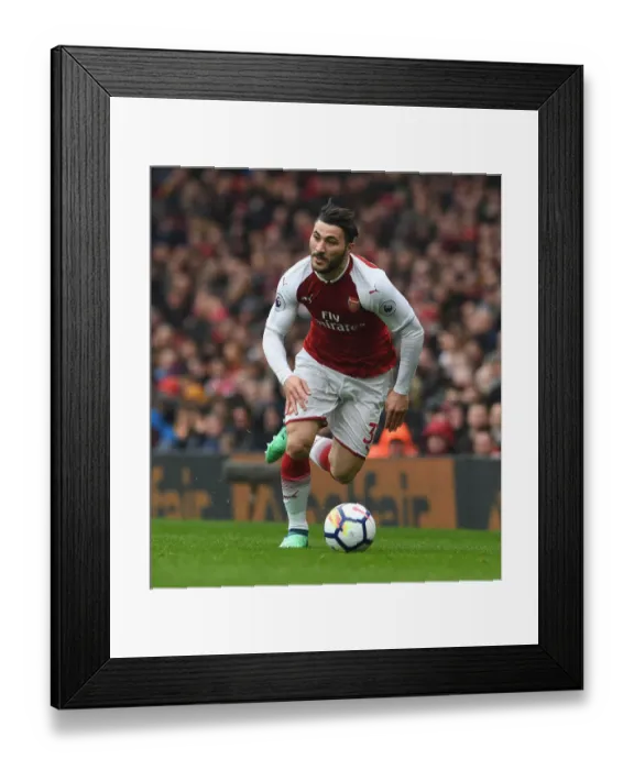 Framed Print : Sead Kolasinac in Action: Arsenal vs Southampton, Premier League 2017-18 Framed Print : Sead Kolasinac in Action: Arsenal vs Southampton, Premier League 2017-18