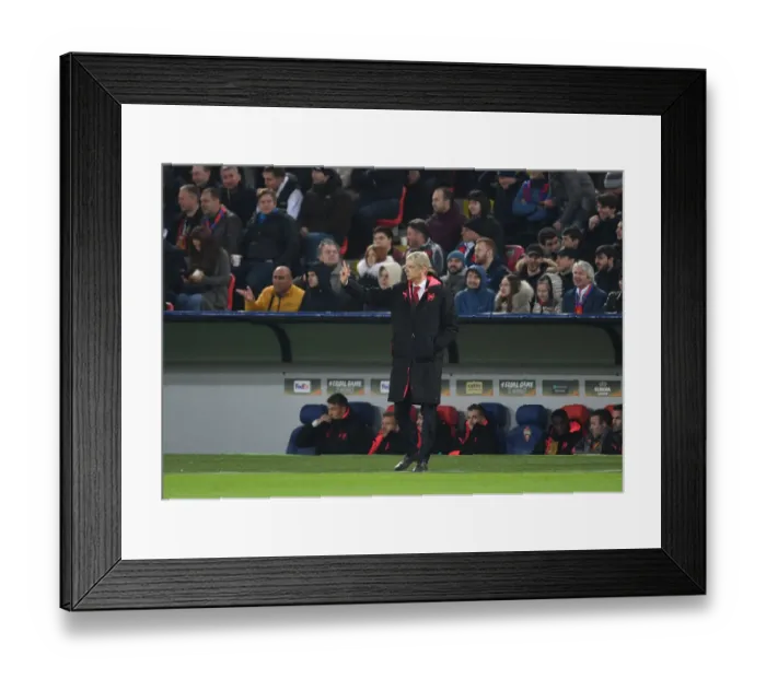 Framed Print : Arsene Wenger Leads Arsenal in Europa League Quarterfinal Showdown against CSKA Moscow Framed Print : Arsene Wenger Leads Arsenal in Europa League Quarterfinal Showdown against CSKA Moscow