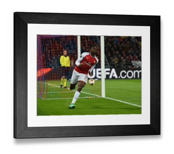 Framed Print : Danny Welbeck Scores First Goal: Arsenal's Europa League Triumph Over CSKA Moscow (April 2018) Framed Print : Danny Welbeck Scores First Goal: Arsenal's Europa League Triumph Over CSKA Moscow (April 2018)