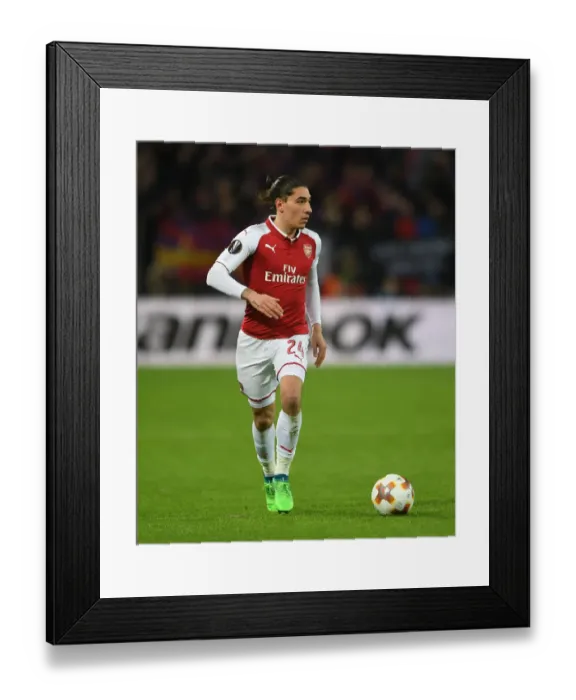 Framed Print : Hector Bellerin in Action: Arsenal vs. CSKA Moscow, UEFA Europa League Quarterfinals (2018) Framed Print : Hector Bellerin in Action: Arsenal vs. CSKA Moscow, UEFA Europa League Quarterfinals (2018)