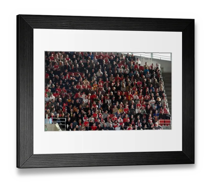 Framed Print : Arsenal fans
