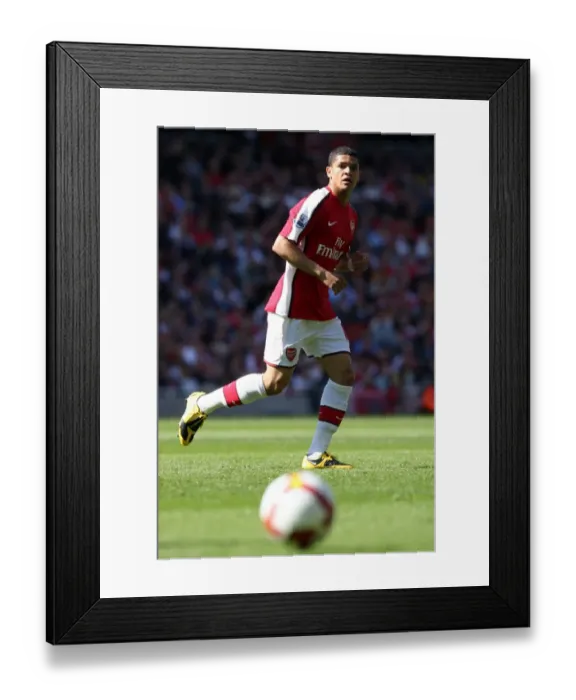 Framed Print : Denilson's Dominance: Arsenal's 2-0 Victory Over Manchester City, Barclays Premier League, Emirates Stadium, 4 / 4 / 09 Framed Print : Denilson's Dominance: Arsenal's 2-0 Victory Over Manchester City, Barclays Premier League, Emirates Stadium, 4 / 4 / 09