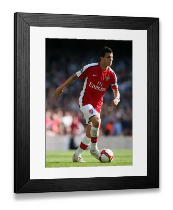 Framed Print : Cesc Fabregas Brilliant Performance: Arsenal's 2-0 Victory Over Manchester City, April 4, 2009 Framed Print : Cesc Fabregas Brilliant Performance: Arsenal's 2-0 Victory Over Manchester City, April 4, 2009