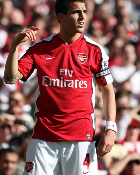 Cesc Fabregas Leads Arsenal to 2-0 Victory over Manchester City, Barclays Premier League, Emirates Stadium, 4 / 4 / 09