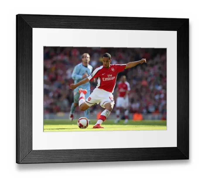 Framed Print : Theo Walcott's Brilliant Performance: Arsenal's 2-0 Triumph Over Manchester City, April 4, 2009 Framed Print : Theo Walcott's Brilliant Performance: Arsenal's 2-0 Triumph Over Manchester City, April 4, 2009