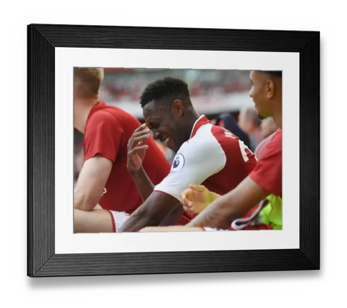 Framed Print : Arsenal vs. West Ham United: Premier League Clash at Emirates Stadium