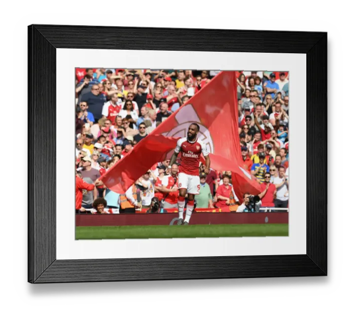 Framed Print : Alex Lacazette's Hat-Trick: Arsenal Triumphs Over West Ham United in the Premier League Framed Print : Alex Lacazette's Hat-Trick: Arsenal Triumphs Over West Ham United in the Premier League