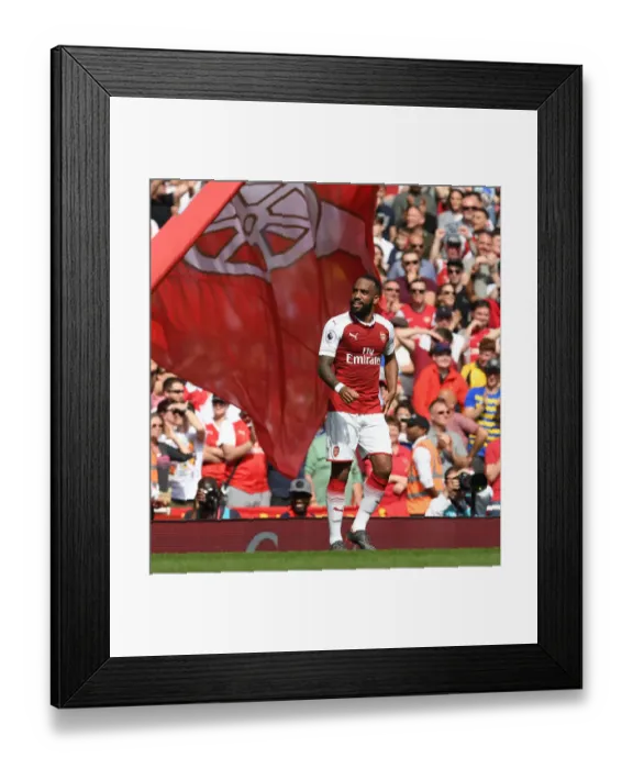 Framed Print : Alex Lacazette in Action: Arsenal vs. West Ham United, Premier League 2017-18 Framed Print : Alex Lacazette in Action: Arsenal vs. West Ham United, Premier League 2017-18