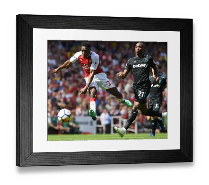 Framed Print : Angelo Ogbonna vs. Danny Welbeck: Intense Battle at the Emirates Stadium - Arsenal v West Ham United, Premier League Framed Print : Angelo Ogbonna vs. Danny Welbeck: Intense Battle at the Emirates Stadium - Arsenal v West Ham United, Premier League